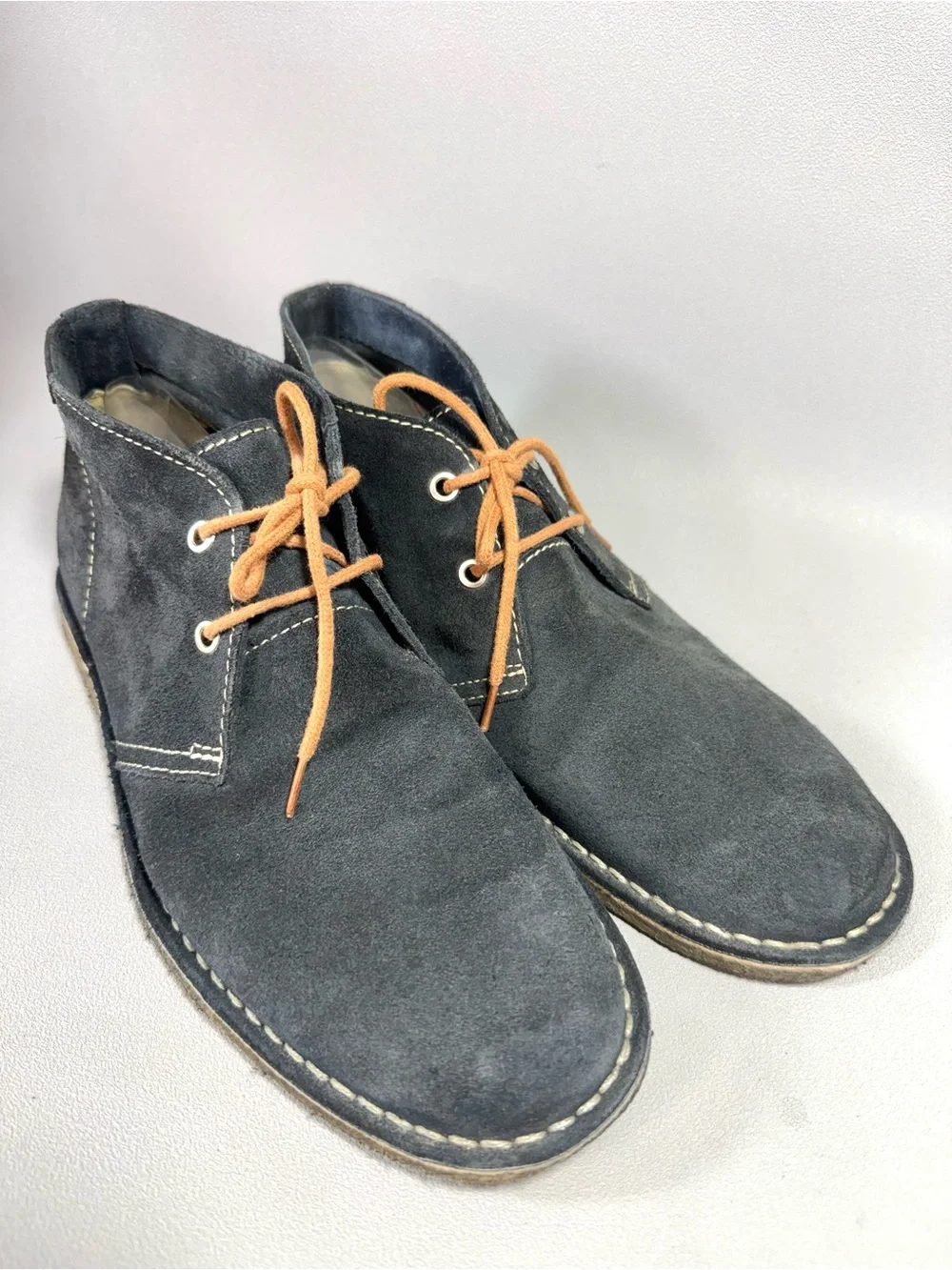 Russell & Bromley Men’s Navy Chukka Boots Handmade in England